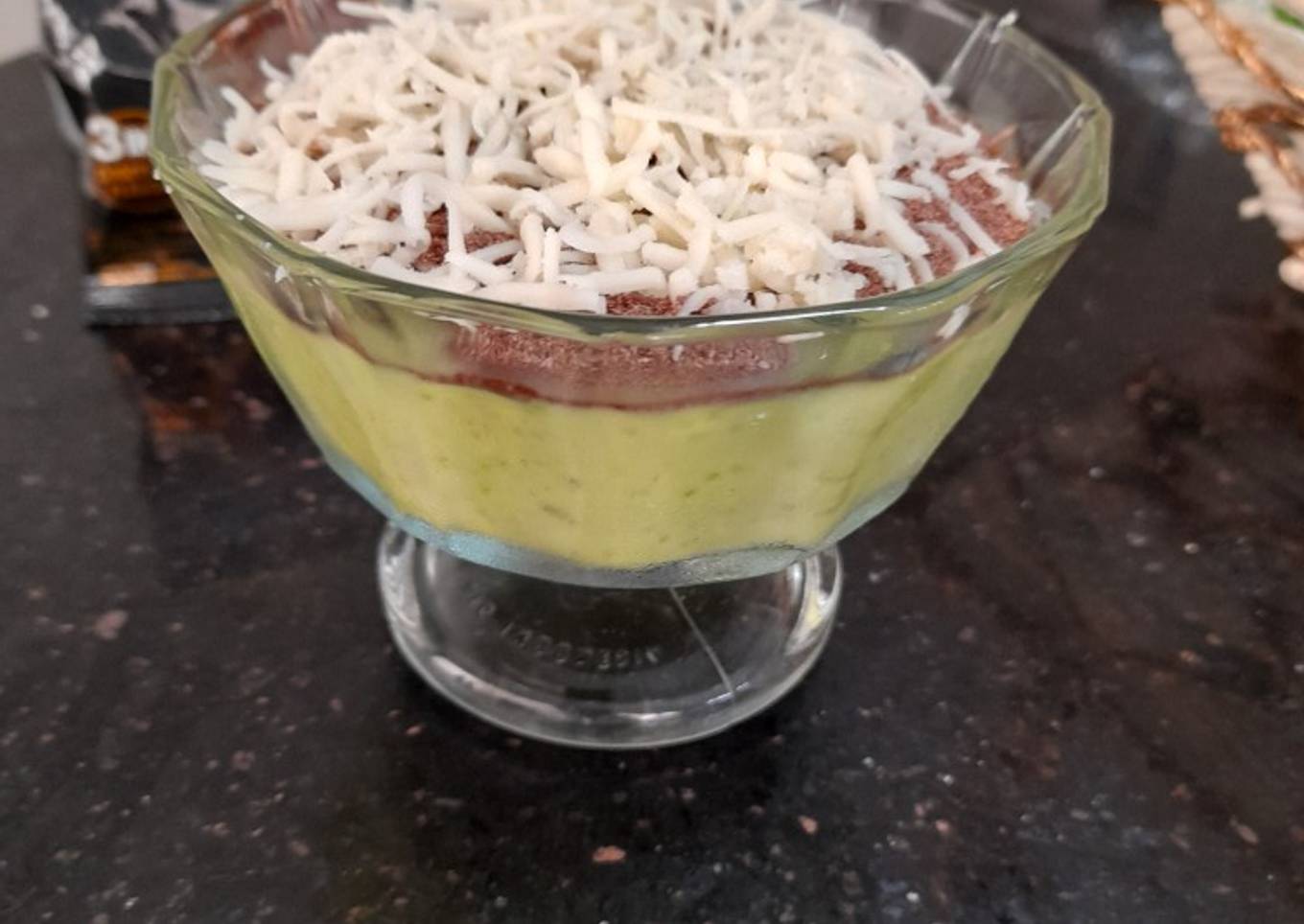 Alpukat kocok choco keju