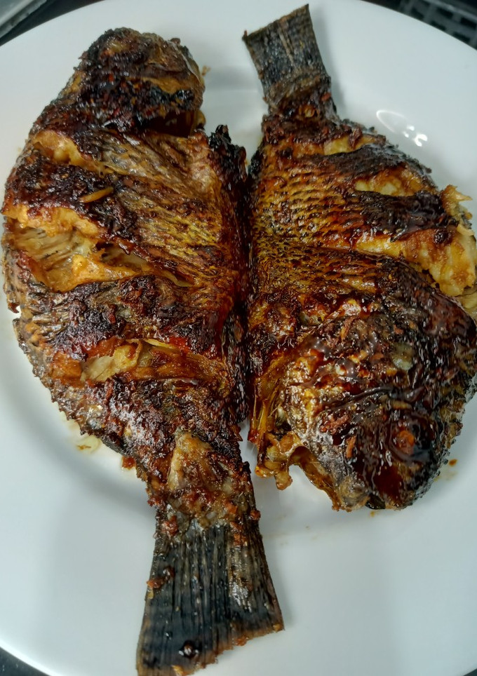 Foto resep Ikan Nila Bakar Telfon "Memory Resep Pertamaku" HUT Cookpad ke-12 🧡🧡
