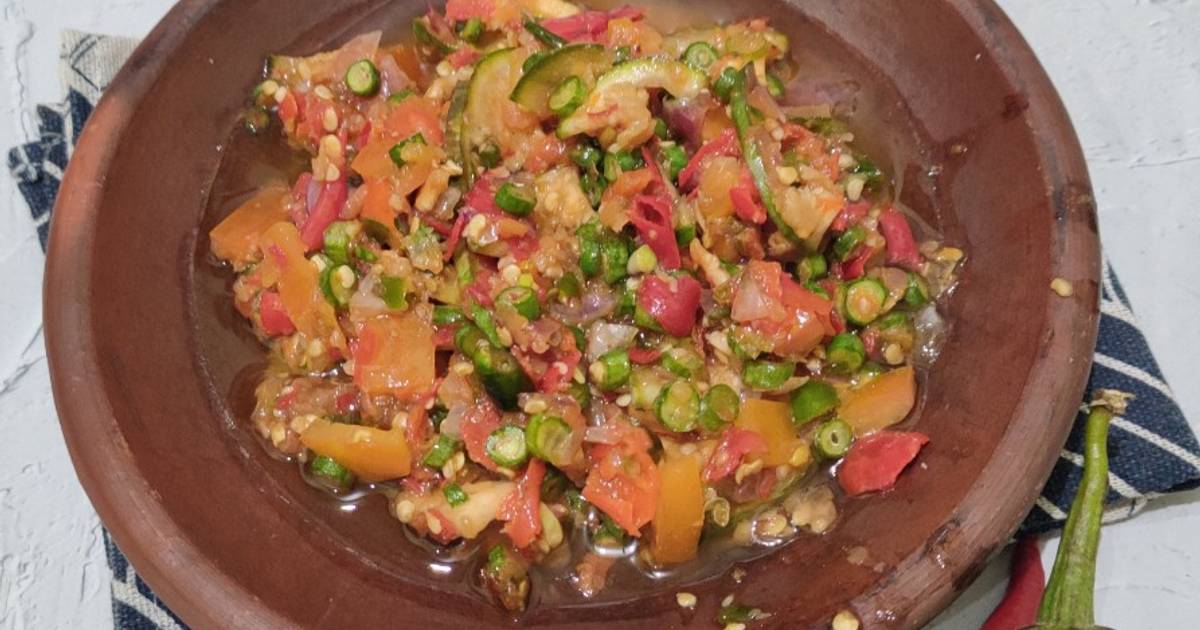 Resep 463 Sambel Beberuk Terong Dengan Bahan Sederhana