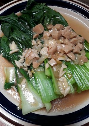 Foto resep Pokcoy/sawi sendok siram saus tiram