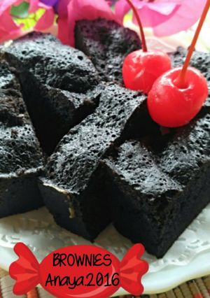Foto resep BROWNIES, Legit menggigit ga enek