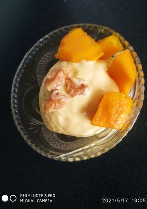 मैंगो आइस क्रीम (mango ice cream recipe in Hindi) रेसिपी मुख्य फोटो