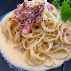 A picture of Japanese Carbonara🇯🇵.