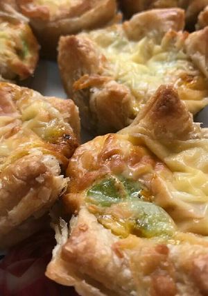 صورة لوصفة كب البف باستري بالبيض😋😍