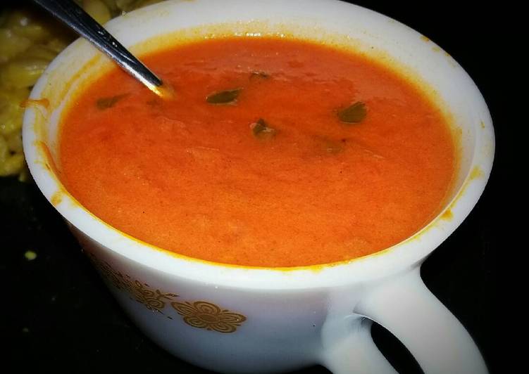Step-by-Step Guide to Make Speedy Creamy Tomato Basil Soup