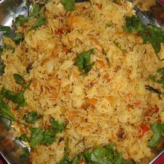 Idiyappam biryani A picture of Idiyappam biryani.