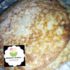 A picture of Yam pancake.