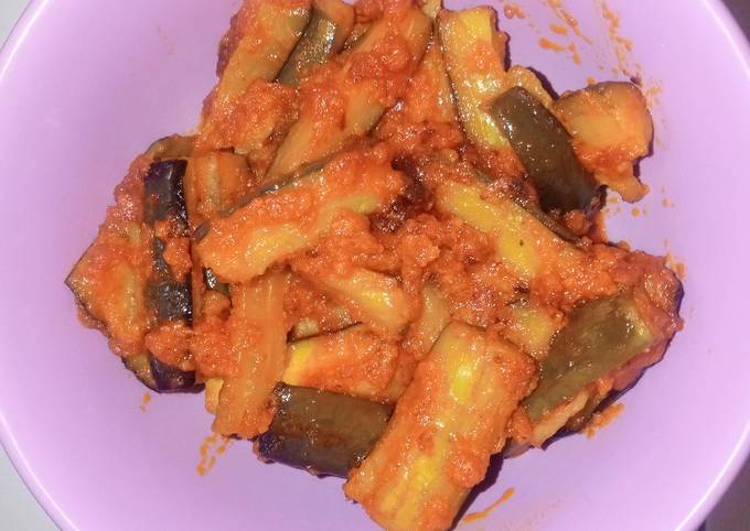 Cara bikin Terong Balado Cara bikin Terong Balado