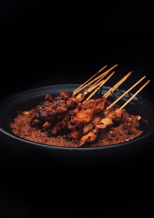 A picture of Sate Ayam.