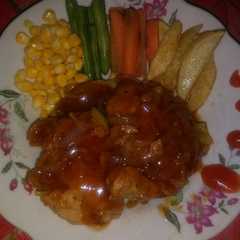 รูปของ Steak ayam