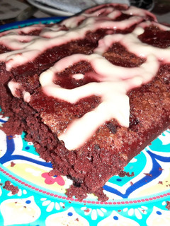 Una foto de Bizcocho Vegano (Mi versión Red Velvet :)