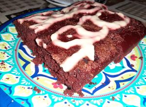 Una foto de Bizcocho Vegano (Mi versión Red Velvet :)