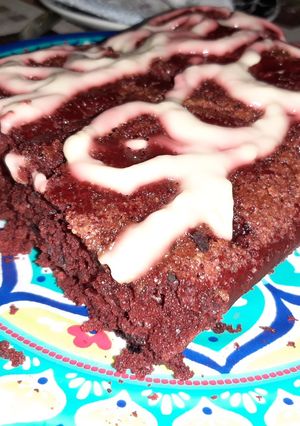 Una foto de Bizcocho Vegano (Mi versión Red Velvet :)