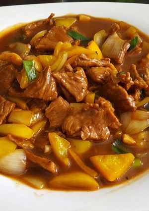 Foto resep Sapi Lada Hitam