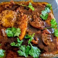 A picture of Mutton masala.