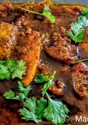 A picture of Mutton masala.