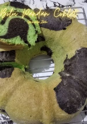 Foto resep Bolu Pandan Coklat