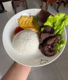 cơm gạo lứt healthy
