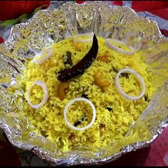 A picture of Bashonti Pulao (Basanti Pulao).