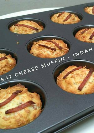 Foto resep Muffin Daging asap