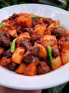 Foto resep Sambal Goreng Kentang dan Hati Ayam