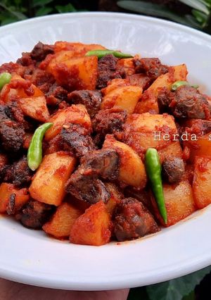 Foto resep Sambal Goreng Kentang dan Hati Ayam