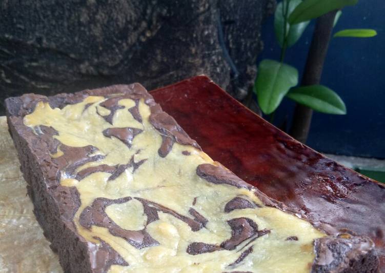 Brownies Cheese Marble