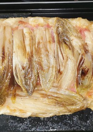 A picture of My Endive Tatin.