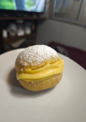 Una foto de Berlín Esponjosos Fritos y Horneados