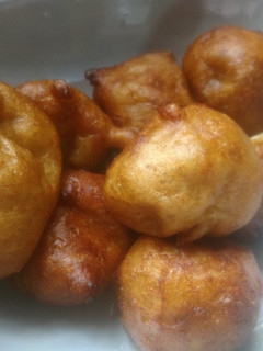 A picture of Plantain puff-puff.