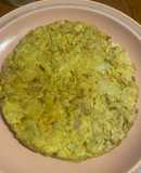Tortilla de papa y cebolla 🧅 🥔