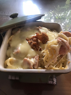 Foto resep Spageti creamy chese panggang