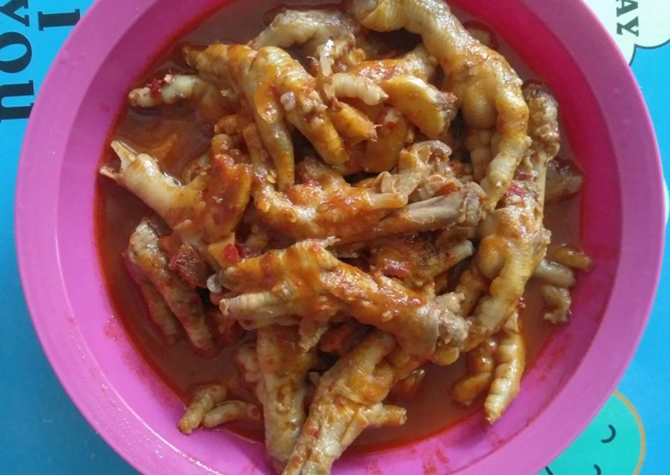Ceker jeletot tulang lunak