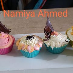 A picture of Frosted Cupcakes 🌼🌼 #CookpadRamadan #RamadanSpecial.