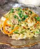 Rau Bắp Cải, Cà Rốt Xào Thịt Bằm