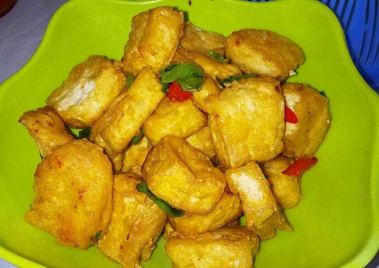 Tahu, cabe, garam