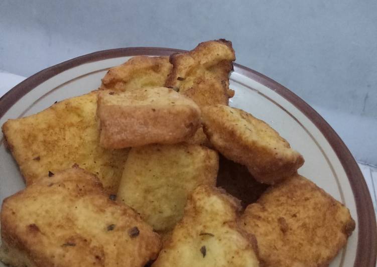  Resep  Roti  Tawar  Goreng  sesimple itu  oleh Dapur Rosyana 