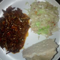 A picture of Delicious dagaa.