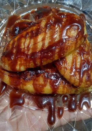 Foto resep Pisang geprek coklat ekonomis