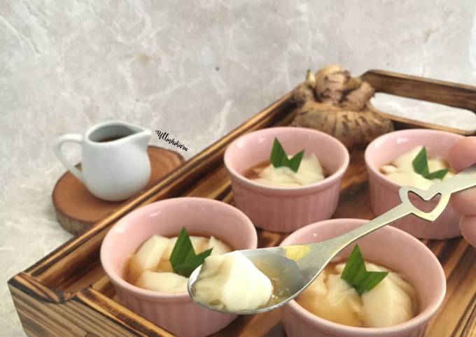 Resep 360 Wedang Tahu Tauwa Kembang Tahu Kuah Jahe Tahok