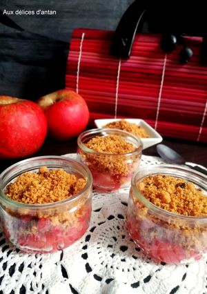 Une photo de Crumble de pain rassis