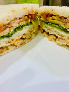 A picture of Chicken club sandwich.