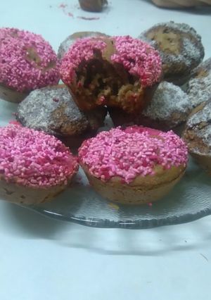 Una foto de Cupcake de café, canela y azúcar negra