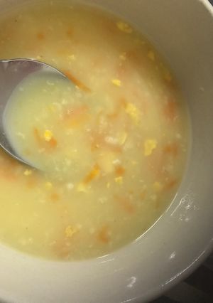 صورة لوصفة شوربة الشوفان بالدجاج