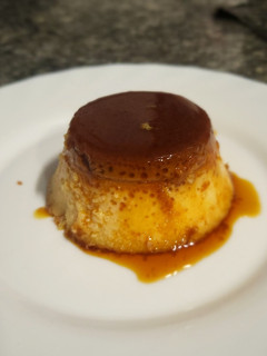 Una foto de Flan de huevo