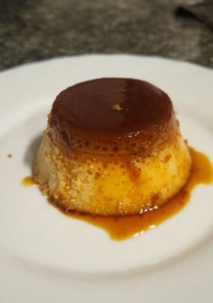 Una foto de Flan de huevo