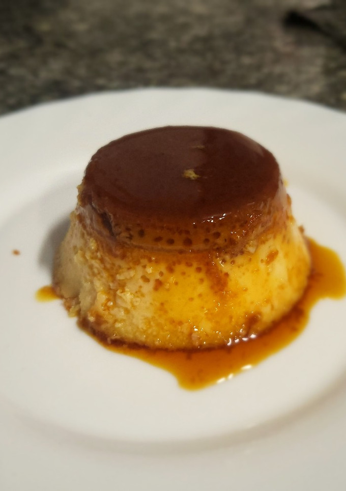 Una foto de Flan de huevo