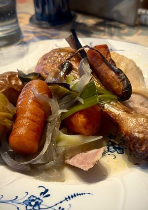 Une photo de Poulet romarin revisité