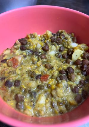 A picture of Coconut Moong Chana Salad.