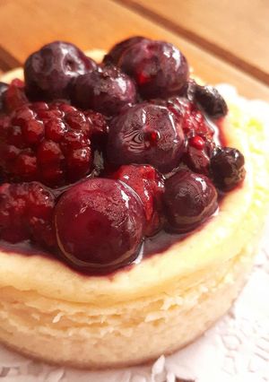 Una foto de Cheesecake Cocido🍓💕